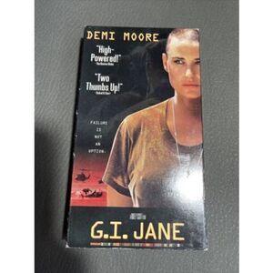 G.I. Jane VHS VCR Video Tape Movie Used Demi Moore VHS navy Seals Armed Forces